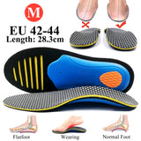 Orthotic Gel Insoles Orthopedic Arch Support Flat Foot Health Sole Pad for Shoes Insert Ease Pressure Pad Plantar Fasciitis