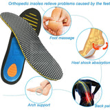 Orthotic Gel Insoles Orthopedic Arch Support Flat Foot Health Sole Pad for Shoes Insert Ease Pressure Pad Plantar Fasciitis